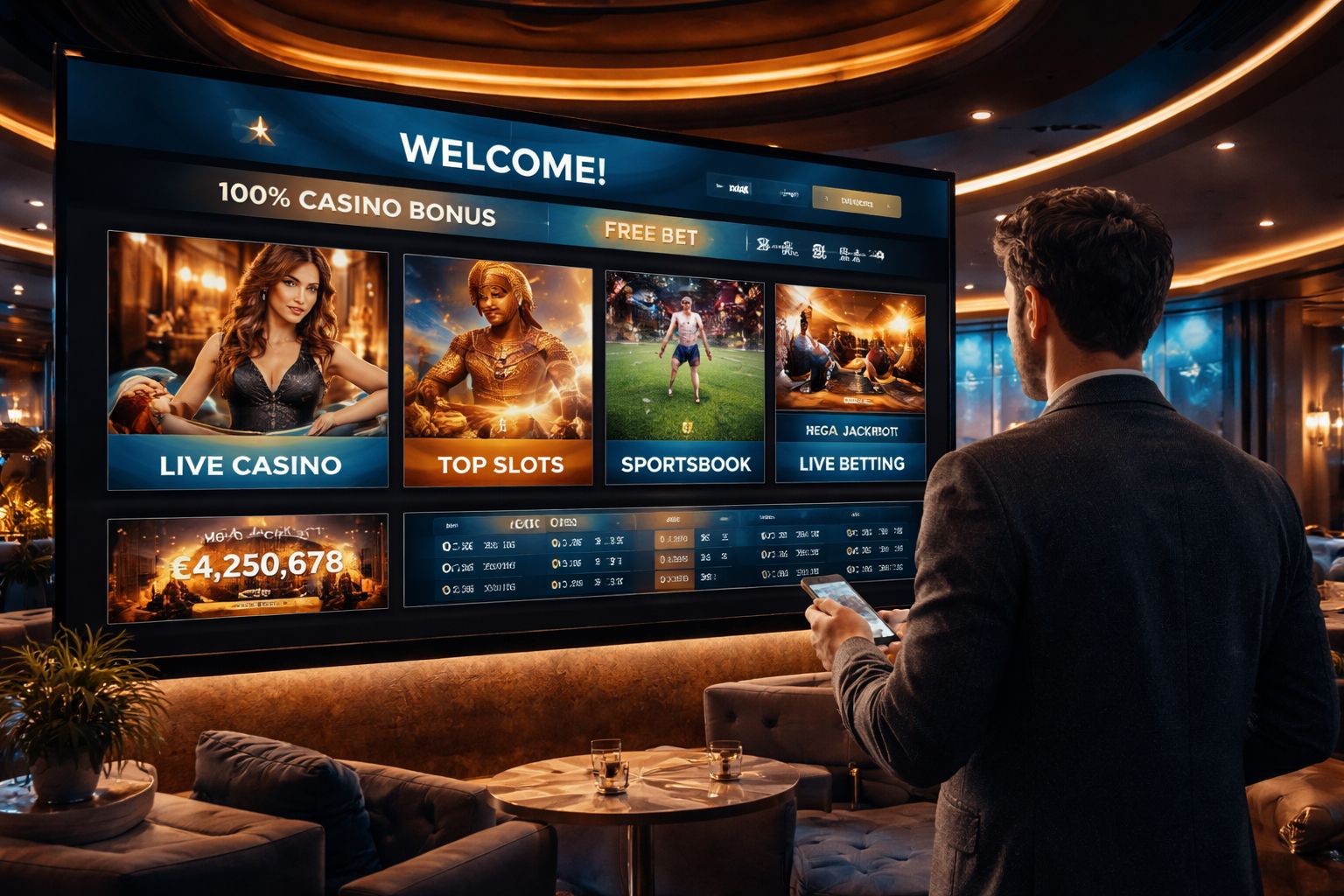 Enter The Main 93OK BET Lobby With Clear Sections And Fast Access